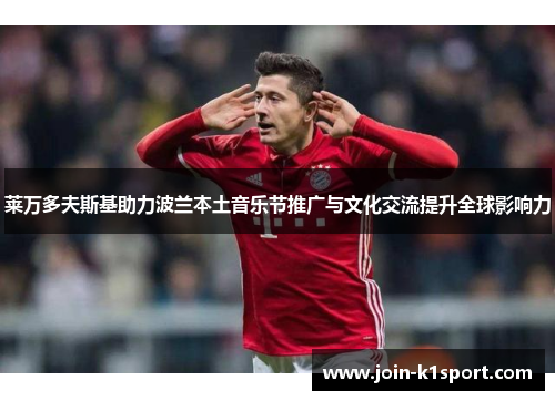 莱万多夫斯基助力波兰本土音乐节推广与文化交流提升全球影响力